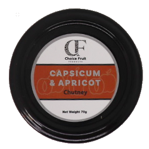 Capsicum & Apricot Chutney - 70g/210g/400g/1kg - 70g
