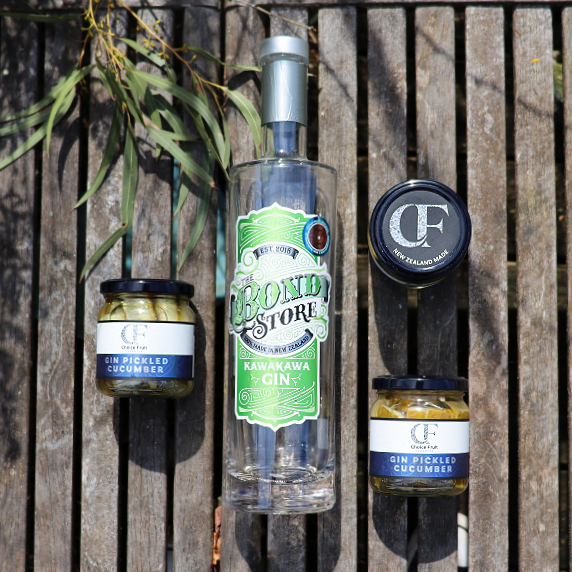 Gin Pickled Cucumber