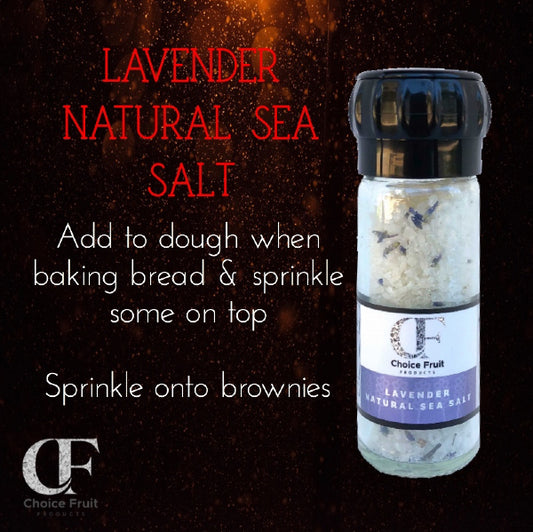 Lavender Natural Sea Salt