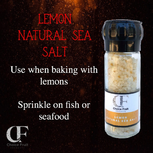 Lemon Natural Sea Salt