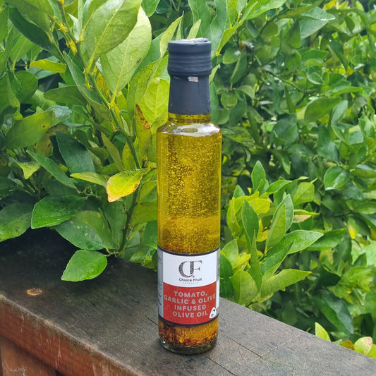 Tomato, Garlic & Olive Infused Olive Oil - 100ml / 250ml