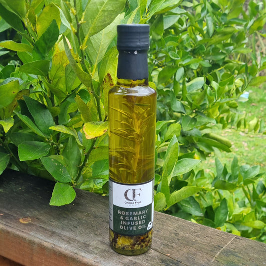 Rosemary & Garlic Infused Olive Oil - 100ml / 250ml