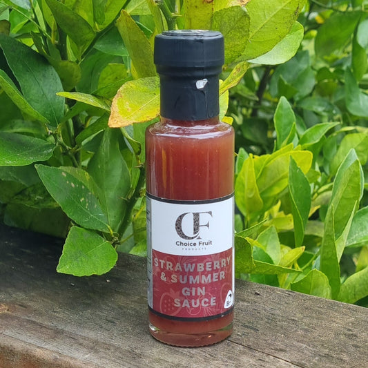 Strawberry & Summer Gin Sauce - 110ml / 250ml