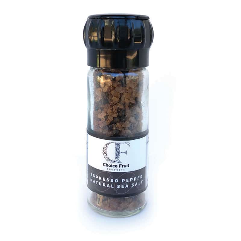 Espresso Pepper Natural Sea Salt - 90g image 0