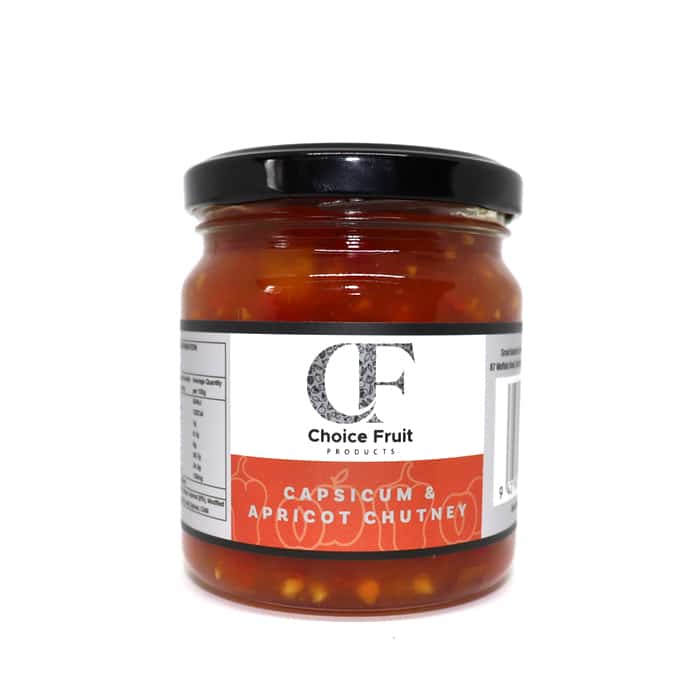 Capsicum & Apricot Chutney - 70g/210g/400g/1kg 