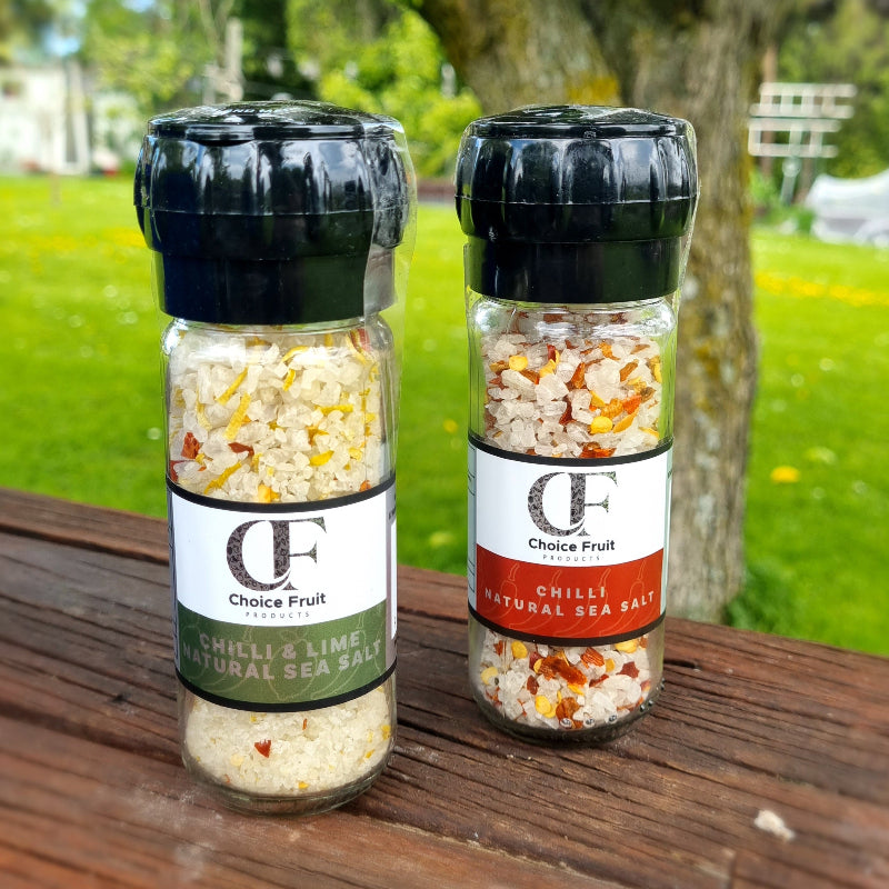 Chilli & Chilli & Lime Natural Sea Salts
