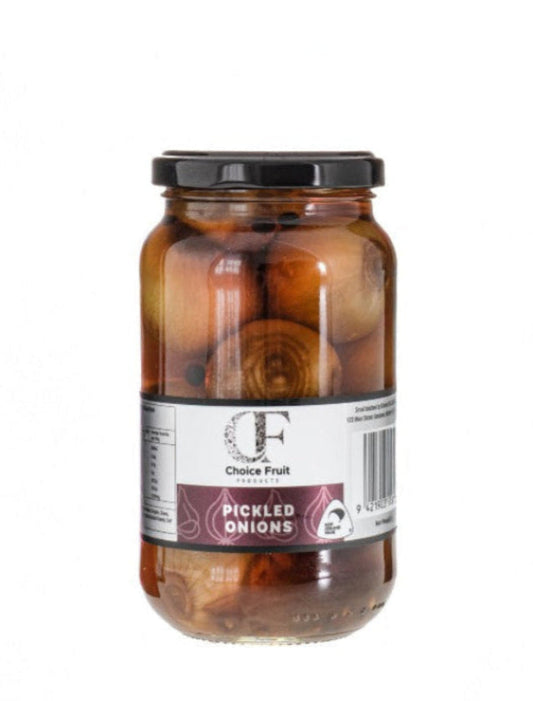 Jar of pickled onions 