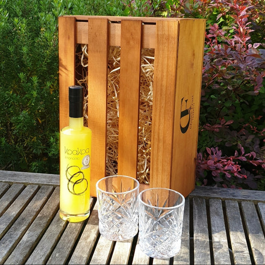 Gift Box - Koakoa Limoncello 375ml +/- Glasses