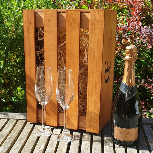 Gift Box - Margrain Vineyard en Rose +/- Glasses