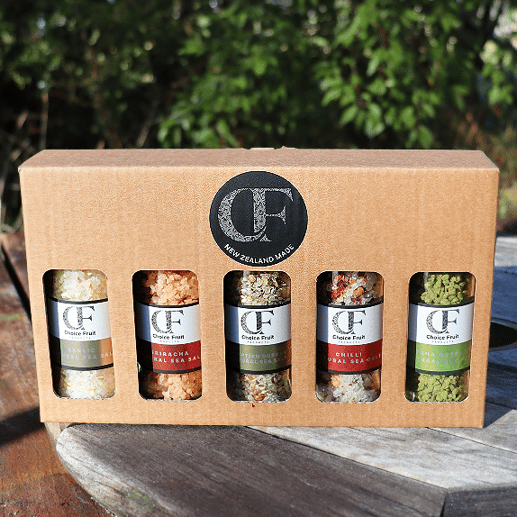 Gift Box - Set of 5 (Natural Sea Salts) 