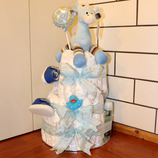 Gift Hamper - Ultimate Nappy Cake - Boy/Girl/Neutral