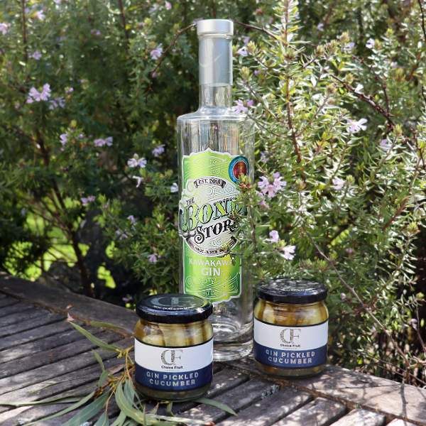 Gin Pickled Cucumbers