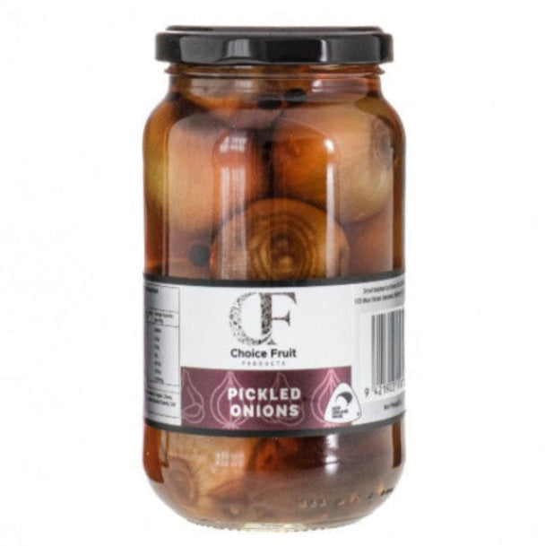 Jar of pickled onions 