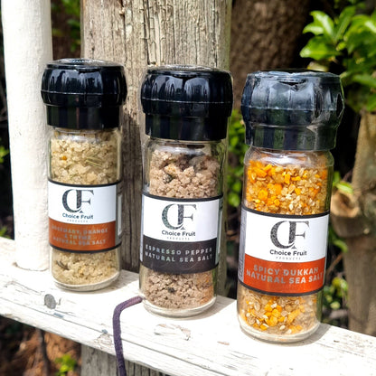 Set of 3 Natural Sea Salts