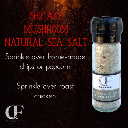 Shiitake Mushroom Natural Sea Salt