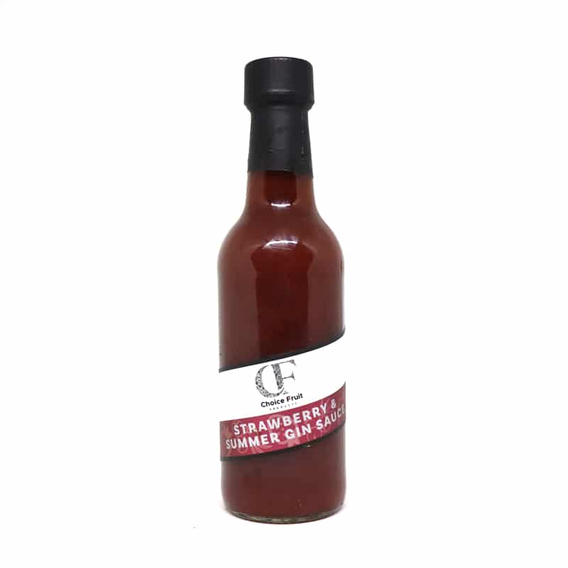 Strawberry & Summer Gin Sauce - 110ml/250ml 