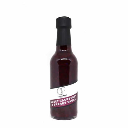 Sweet Raspberry & Brandy Sauce - 110ml/250ml 
