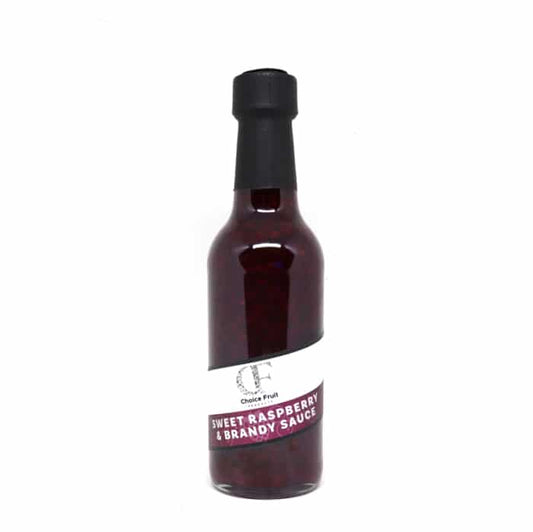 Sweet Raspberry & Brandy Sauce - 110ml/250ml 